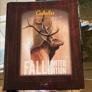 Cabela's Brown / Vintage Fall Limited Edition 2015 Catalog